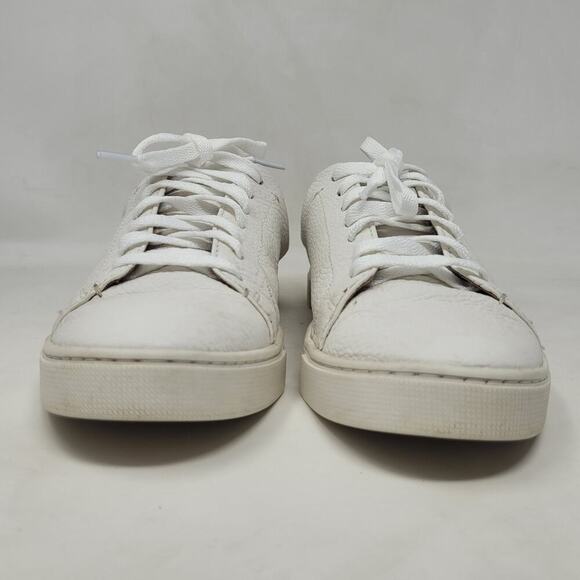 Frye Shoes Womens 8 Ivy Low Lace White Leather Casual Minimalist Low Top 3471183 - Picture 3 of 12